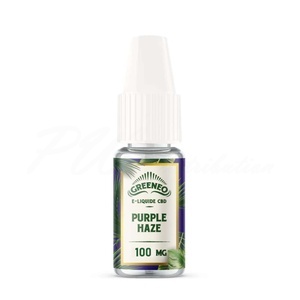 E liquide Greeneo CBD Purple Haze 100 mg